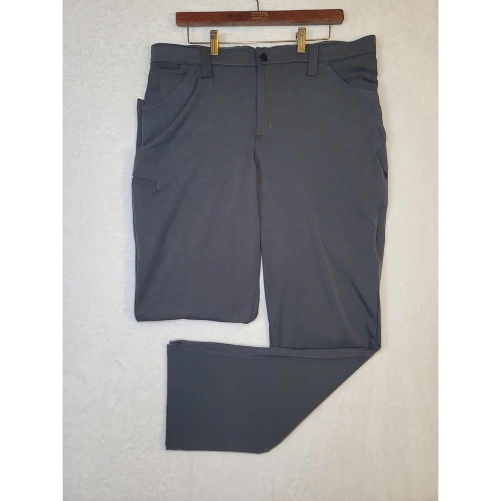 Red Kap Performance Shop Pants Charcoal Gray Utility Work Trousers Size 39x33